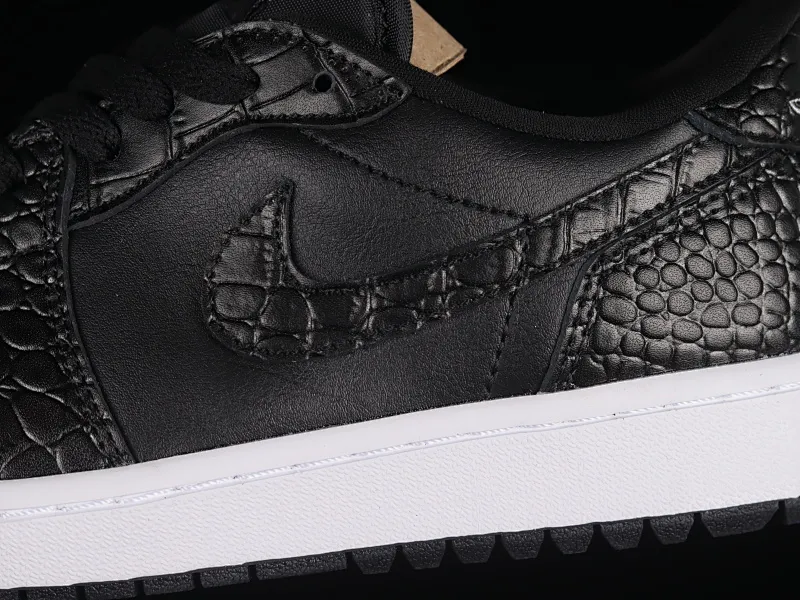 All categories Air Jordan Jordan series basketball shoes Air Jordan 1 Low Air Jordan 1 Low Golf "Black Snake Pattern" AJ1 Joe 1 new golf version black snake pattern DD9315-003